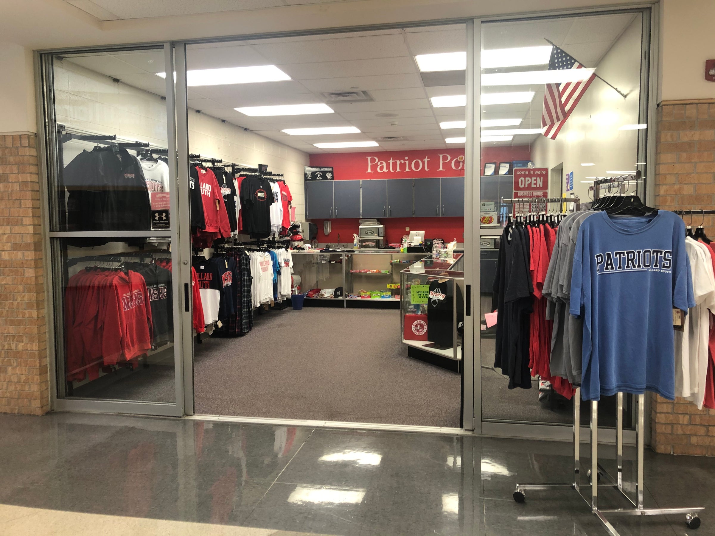 patriots shop outlet